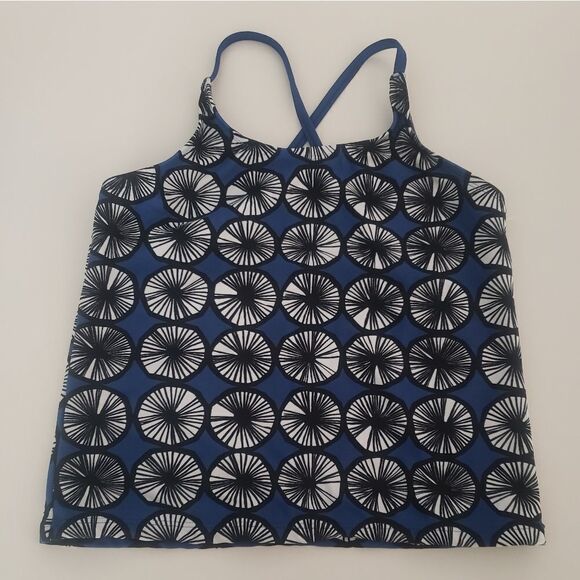 NWOT Merimekko Girls Tankini Top Blue - Picture 3 of 6